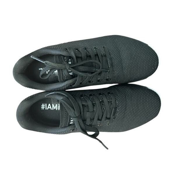 NOBULL Outwork Cross Training Athletic Gym Shoes Black White Mesh size 6.5 M 8W - Picture 11 of 11